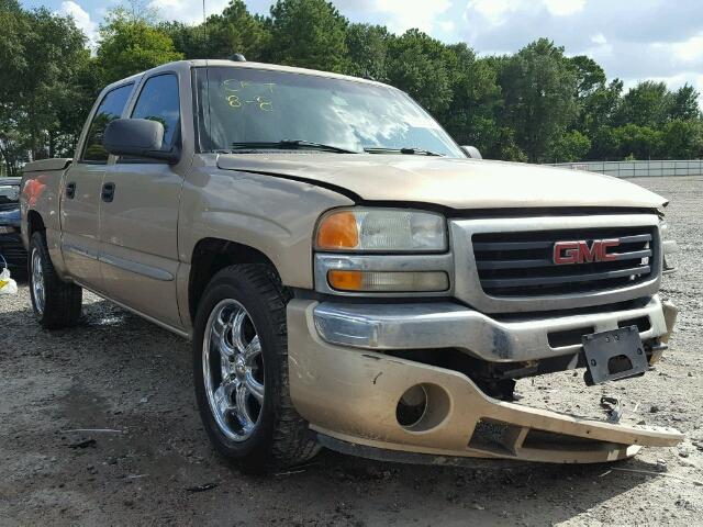 2GTEC13TX51102927 - 2005 GMC NEW SIERRA GOLD photo 1