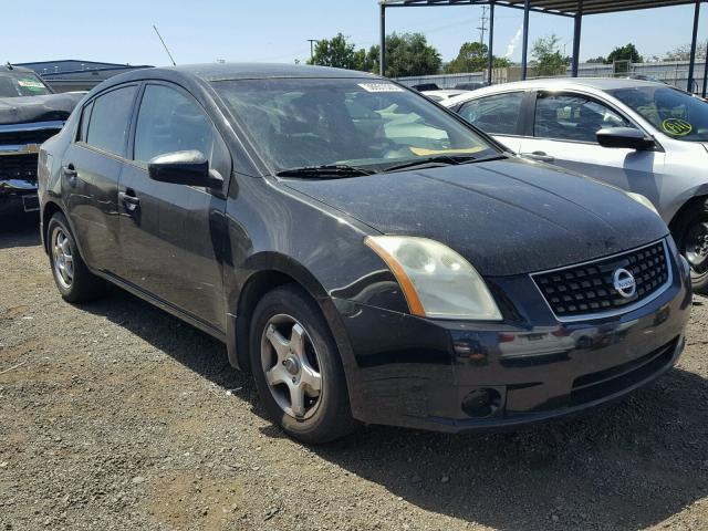 3N1AB61E08L647768 - 2008 NISSAN SENTRA 2.0 BLACK photo 1