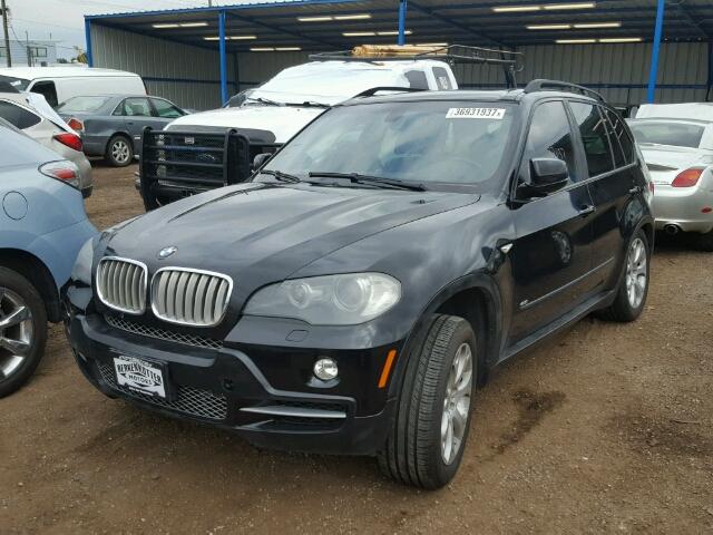 5UXFE835X7LZ42937 - 2007 BMW X5 BLACK photo 2