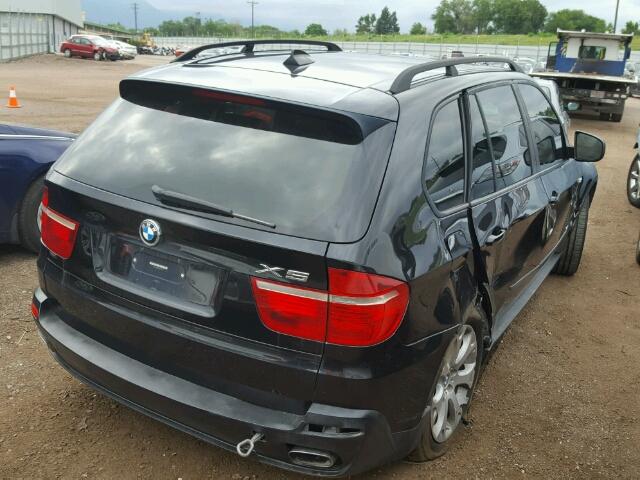 5UXFE835X7LZ42937 - 2007 BMW X5 BLACK photo 4