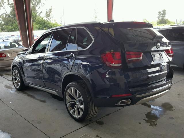 5UXKR2C57J0Z17826 - 2018 BMW X5 SDRIVE3 BLUE photo 3