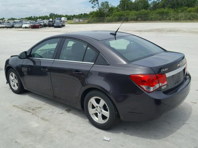 1G1PC5SB9E7216230 - 2014 CHEVROLET CRUZE LT GRAY photo 3