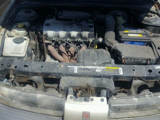 1G8ZG5283VZ100318 - 1997 SATURN SL1 TAN photo 7