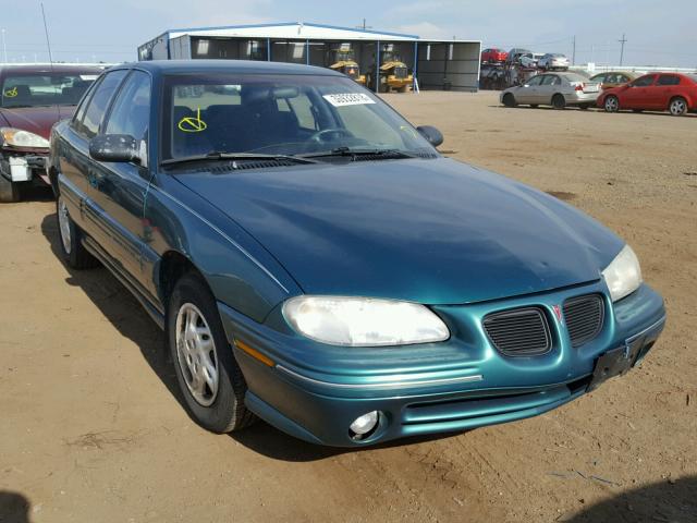 1G2NE52T7WM500013 - 1998 PONTIAC GRAND AM S GREEN photo 1