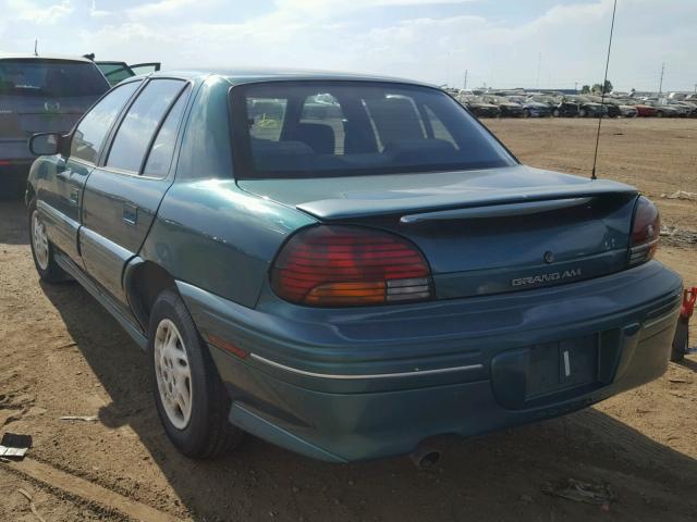 1G2NE52T7WM500013 - 1998 PONTIAC GRAND AM S GREEN photo 3