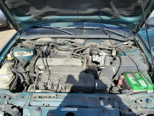 1G2NE52T7WM500013 - 1998 PONTIAC GRAND AM S GREEN photo 7