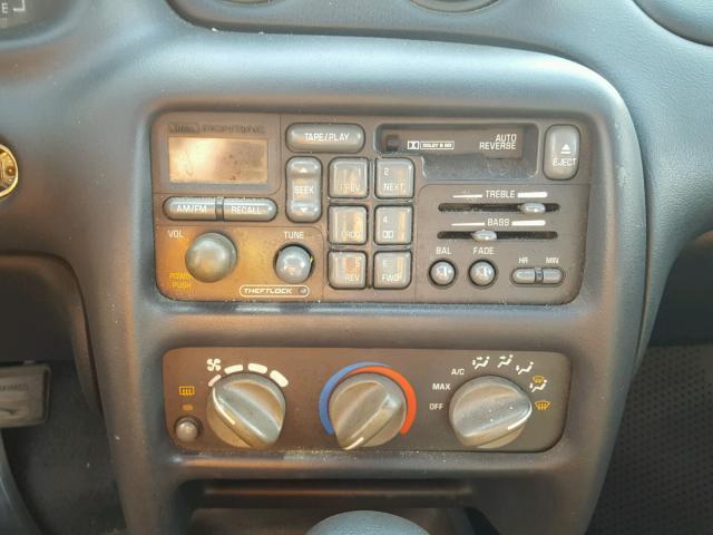 1G2NE52T7WM500013 - 1998 PONTIAC GRAND AM S GREEN photo 9