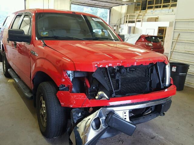 1FTFW1EF5BKD48606 - 2011 FORD F150 SUPER RED photo 1