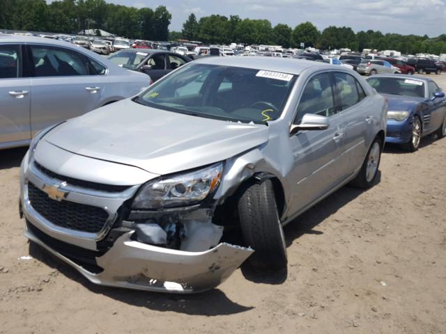 1G11C5SL9EF278750 - 2014 CHEVROLET MALIBU 1LT 银色 照片 2
