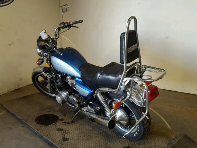 JS1GS71L0D2101392 - 1983 SUZUKI GS850 GL BLUE photo 3