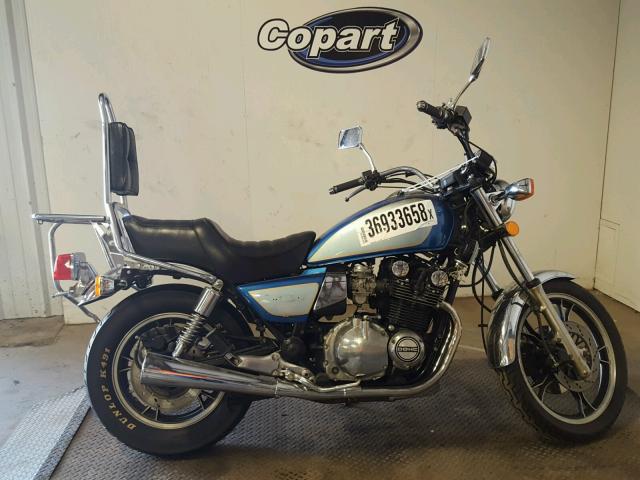 JS1GS71L0D2101392 - 1983 SUZUKI GS850 GL BLUE photo 9