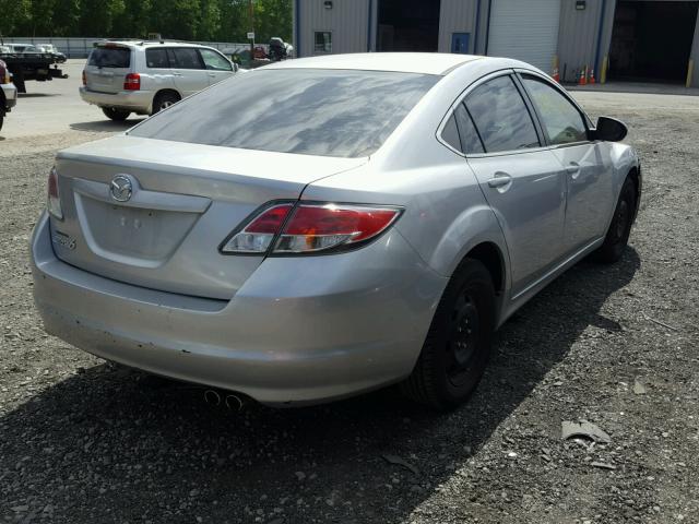 1YVHP81A095M37558 - 2009 MAZDA 6 I Արծաթագույն լուսանկար 4