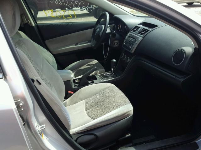 1YVHP81A095M37558 - 2009 MAZDA 6 I Արծաթագույն լուսանկար 5