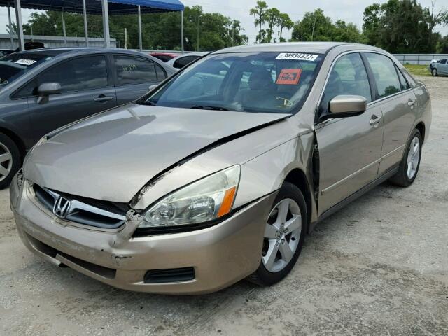 3HGCM56456G706332 - 2006 HONDA ACCORD LX TAN photo 2