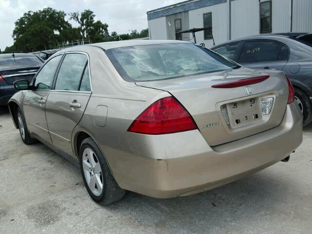 3HGCM56456G706332 - 2006 HONDA ACCORD LX TAN photo 3