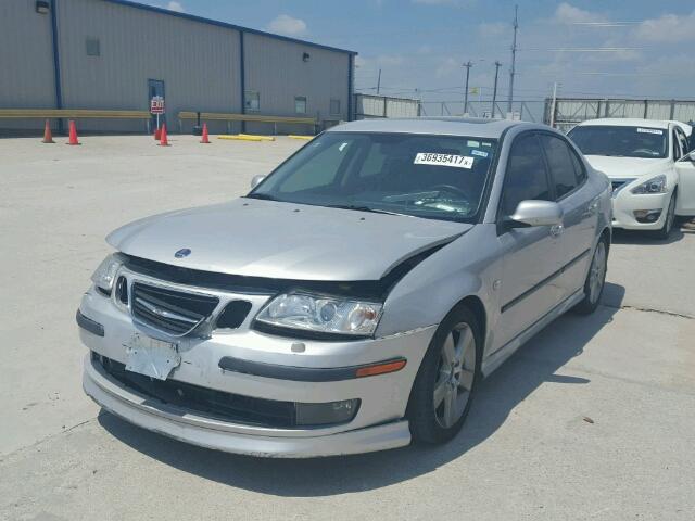 YS3FH41U471132431 - 2007 SAAB 9-3 AERO SILVER photo 2