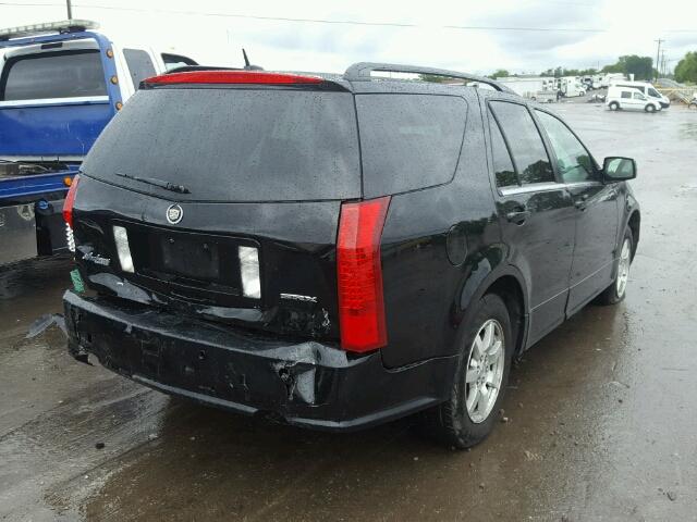 1GYEE637180193896 - 2008 CADILLAC SRX BLACK photo 4