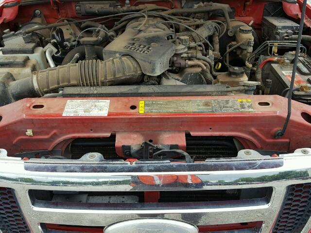 1FTZR45EX6PA52681 - 2006 FORD RANGER SUP RED photo 7