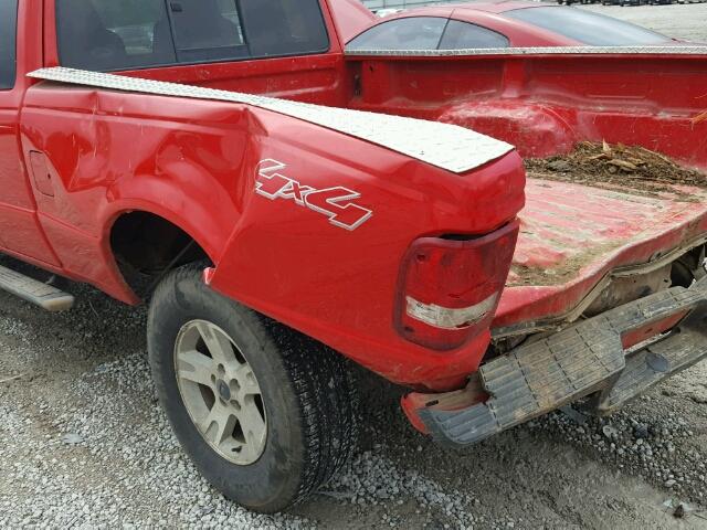 1FTZR45EX6PA52681 - 2006 FORD RANGER SUP RED photo 9