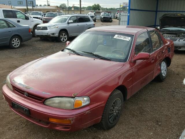 4T1SK12E1SU602415 - 1995 TOYOTA CAMRY LE MAROON photo 2