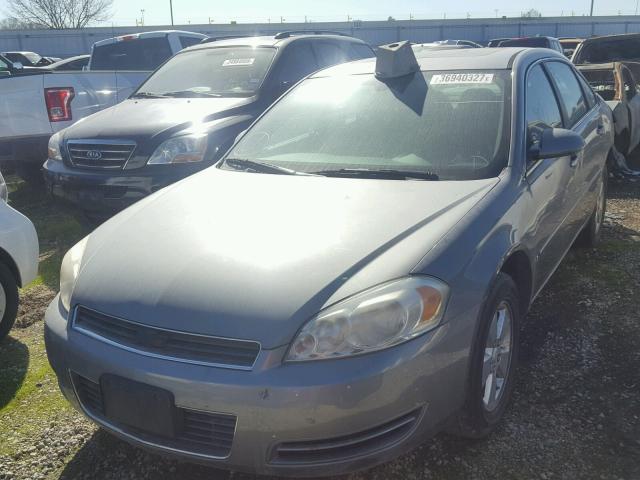 2G1WT58K269159906 - 2006 CHEVROLET IMPALA LT CHARCOAL photo 2