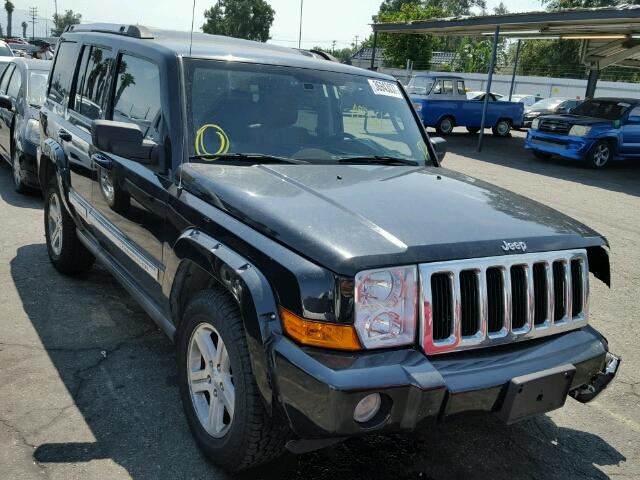 1J8HH58P19C556526 - 2009 JEEP COMMANDER BLACK photo 1