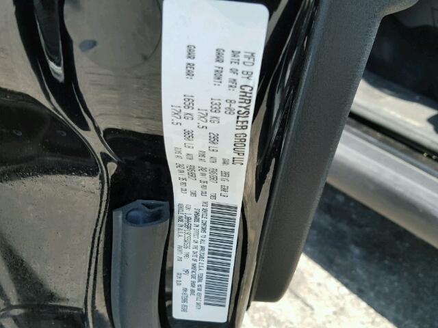 1J8HH58P19C556526 - 2009 JEEP COMMANDER BLACK photo 10