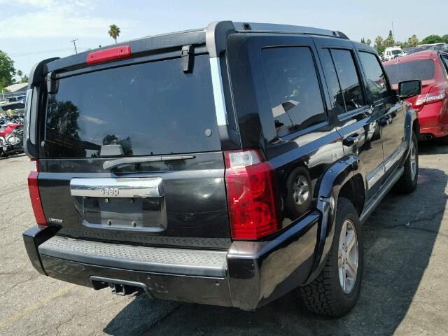 1J8HH58P19C556526 - 2009 JEEP COMMANDER BLACK photo 4
