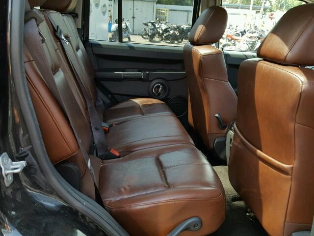 1J8HH58P19C556526 - 2009 JEEP COMMANDER BLACK photo 6