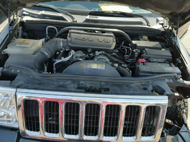 1J8HH58P19C556526 - 2009 JEEP COMMANDER BLACK photo 7