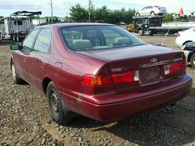 4T1BG22K5YU944651 - 2000 TOYOTA CAMRY RED photo 3