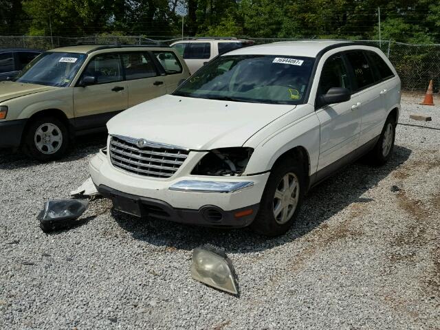 2C4GM68445R668328 - 2005 CHRYSLER PACIFICA T WHITE photo 2