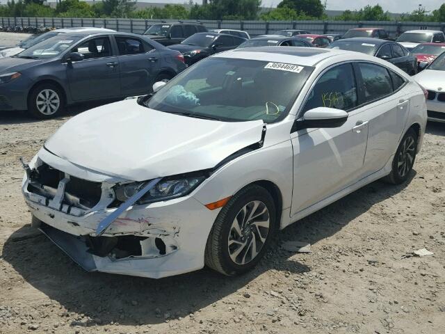 19XFC2F70HE023198 - 2017 HONDA CIVIC EX შავი ფოტო 2