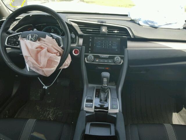 19XFC2F70HE023198 - 2017 HONDA CIVIC EX შავი ფოტო 9