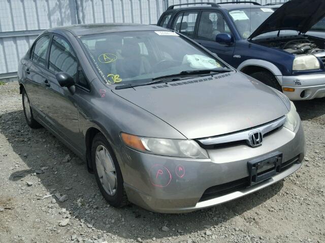 2HGFA16438H123727 - 2008 HONDA CIVIC DX-G GRAY photo 1