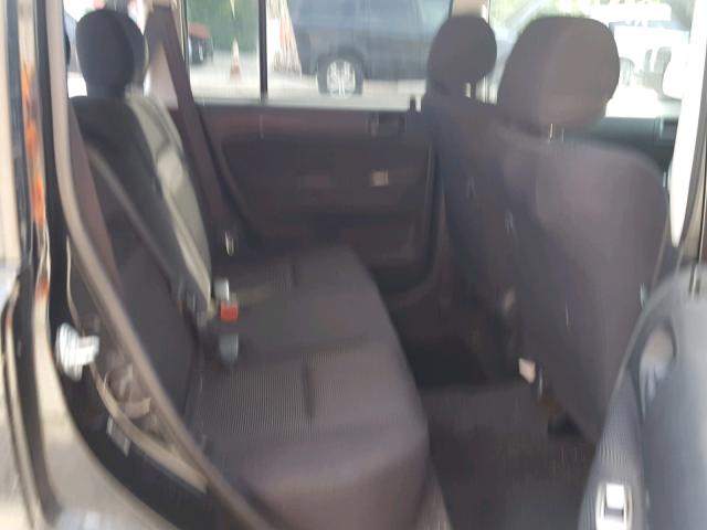 JTLKT334064043131 - 2006 TOYOTA SCION XB შავი ფოტო 6