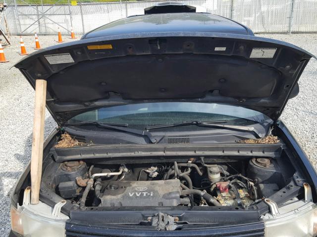 JTLKT334064043131 - 2006 TOYOTA SCION XB შავი ფოტო 7