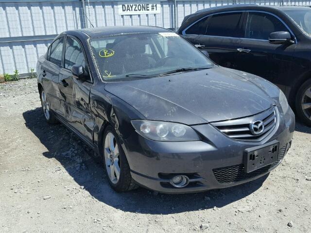 JM1BK123061513316 - 2006 MAZDA 3 S GRAY photo 1