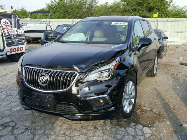 LRBFXESX6GD236361 - 2016 BUICK ENVISION P BLACK photo 2