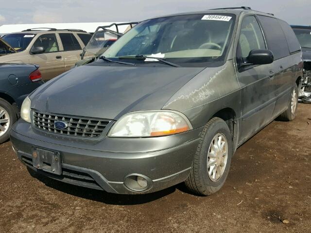 2FMZA51433BA84218 - 2003 FORD WINDSTAR L GREEN photo 2