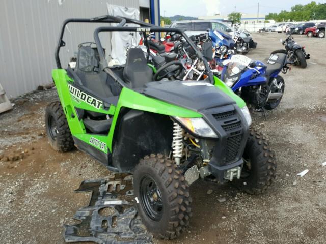 4UF14MPV8ET310638 - 2014 ARCTIC CAT WILDCAT GREEN photo 1