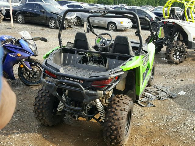 4UF14MPV8ET310638 - 2014 ARCTIC CAT WILDCAT GREEN photo 4