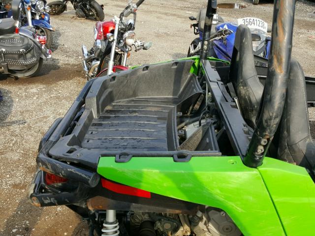 4UF14MPV8ET310638 - 2014 ARCTIC CAT WILDCAT GREEN photo 6