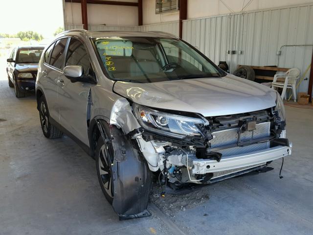 5J6RM4H98GL037676 - 2016 HONDA CR-V TOURI SILVER photo 1