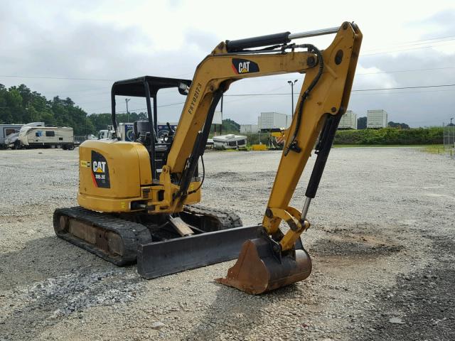 CAT3055EJFKY02173 - 2014 CATERPILLAR 305E YELLOW photo 1