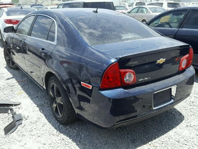 1G1ZC5E10BF389440 - 2011 CHEVROLET MALIBU 1LT BLUE photo 3