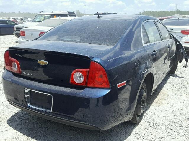 1G1ZC5E10BF389440 - 2011 CHEVROLET MALIBU 1LT BLUE photo 4