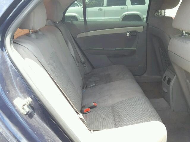 1G1ZC5E10BF389440 - 2011 CHEVROLET MALIBU 1LT BLUE photo 6
