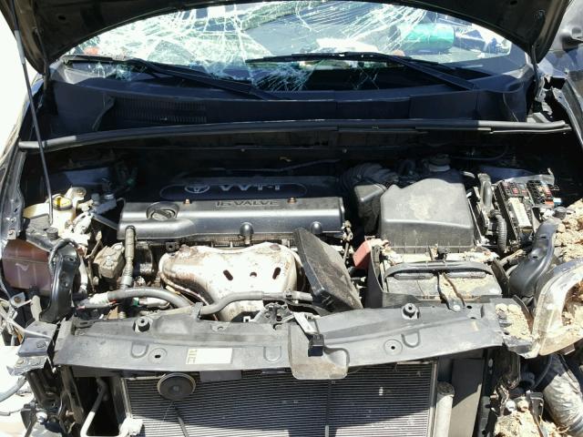 JTLKE50EX81001492 - 2008 TOYOTA SCION XB BLACK photo 7