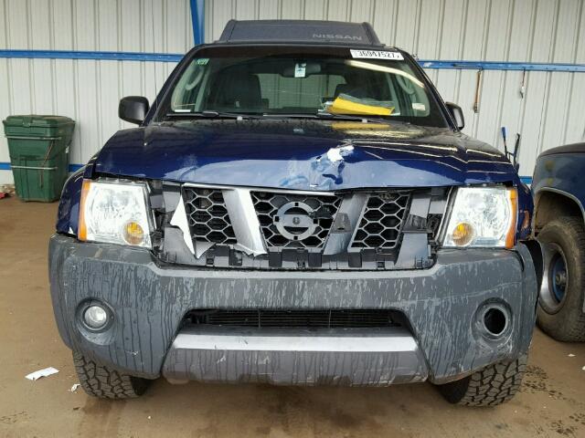 5N1AN08U56C555462 - 2006 NISSAN XTERRA OFF BLUE photo 9